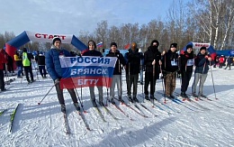 Сборная команда БГТУ стартовала во Всероссийской массовой гонке «Лыжня России 2024»
